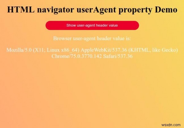 HTML navigator.userAgent 속성 완벽 정리 – 브라우저 User-Agent 헤더 값 확인하기