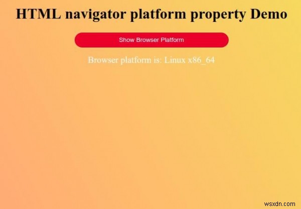 HTML navigator.platform 속성 완벽 정리 – 브라우저 플랫폼 정보 확인 방법