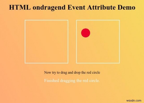 HTML ondragend 이벤트 속성 – 문법과 실전 예제로 배우기