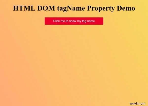 HTML DOM tagName 속성 – 개념, 구문, 예제로 배우기