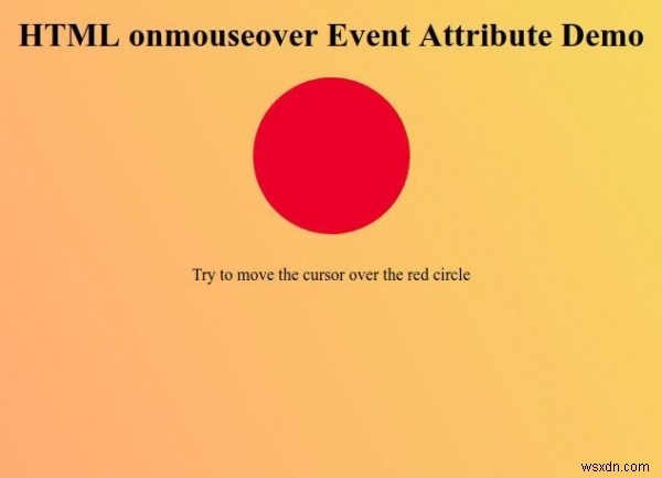 HTML onmouseover 이벤트 속성 완벽 가이드