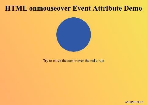 HTML onmouseover 이벤트 속성 완벽 가이드