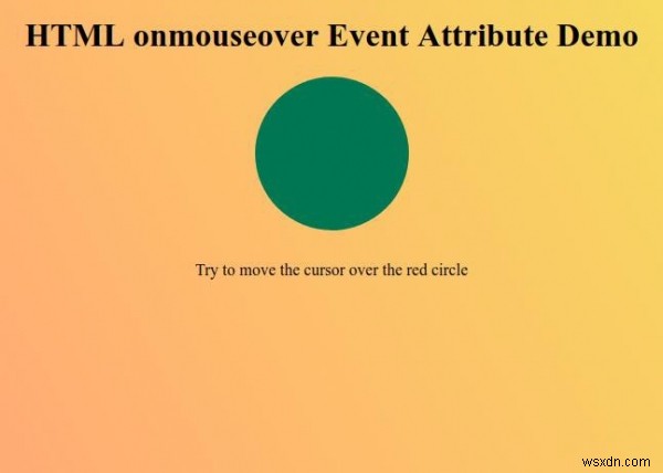 HTML onmouseover 이벤트 속성 완벽 가이드