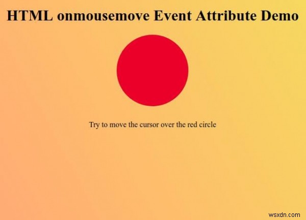 HTML onmousemove 이벤트 속성 – 개념, 문법, 실전 예제 총정리