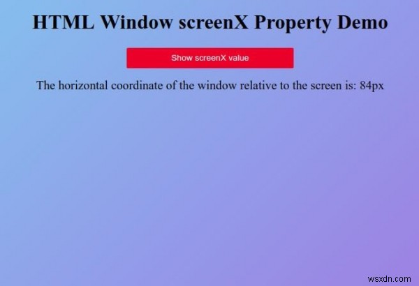 HTML Window screenX 속성 완벽 정리 – 화면 기준 브라우저 창의 X 좌표 구하기