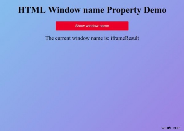 HTML Window name 속성 완벽 정리 – 브라우저 창 이름 확인 및 설정 방법