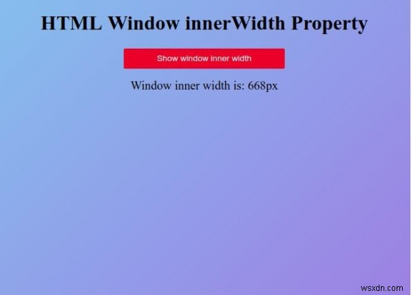 HTML window.innerWidth 속성 완벽 정리 – 브라우저 창 너비 구하기