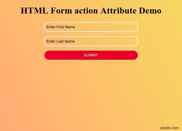HTML 폼(form) action 속성 – 폼 데이터 전송 경로 지정하기