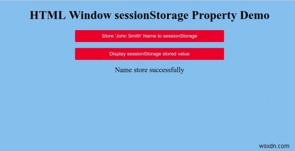 HTML Window sessionStorage 속성 완벽 정리 – 세션 데이터 저장 방법