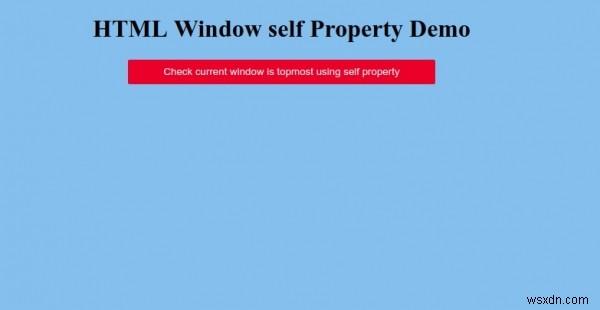 HTML window.self 속성 완벽 가이드 – 현재 창이 최상위 창인지 확인하는 방법