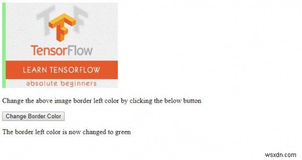 HTML DOM borderLeftColor 속성 – 요소 왼쪽 테두리 색상 제어하기