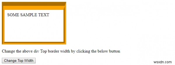 HTML DOM borderTopWidth 속성 완벽 정리 – 문법과 실전 예제