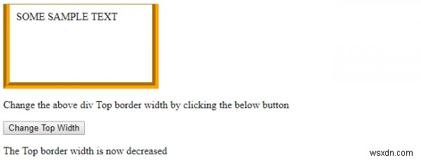 HTML DOM borderTopWidth 속성 완벽 정리 – 문법과 실전 예제