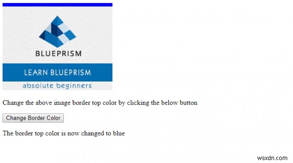 HTML DOM borderTopColor 속성 완벽 정리 – 요소 상단 테두리 색상 설정하기