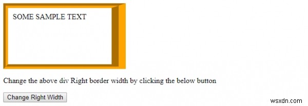 HTML DOM borderRightWidth 속성 완벽 가이드 - 오른쪽 테두리 두께 설정하기