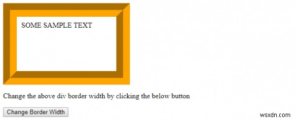 HTML DOM borderWidth 속성 – 요소 테두리 두께를 간편하게 제어하는 방법