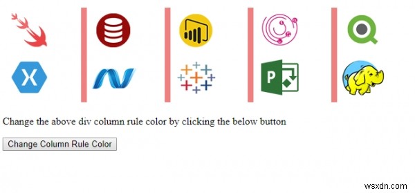 HTML DOM columnRuleColor 속성 – 다단 레이아웃 구분선 색상 설정 방법