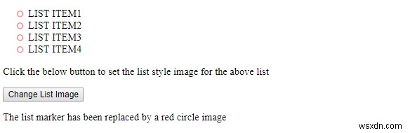 HTML DOM Style listStyleImage 속성 – 리스트 마커를 이미지로 설정하는 방법