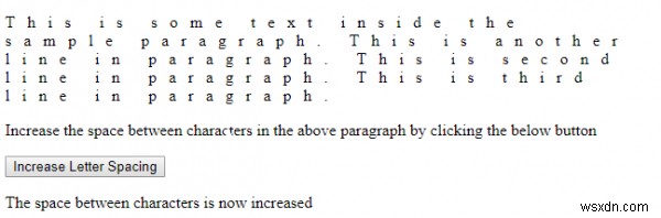 HTML DOM 스타일 letterSpacing 속성 완벽 가이드