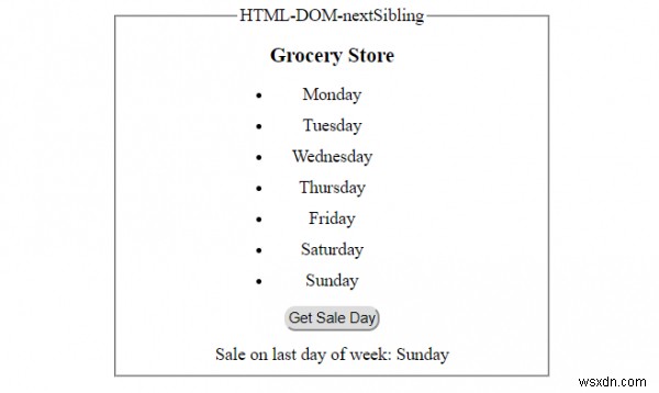 HTML DOM nextSibling 속성 완벽 가이드 - 사용법과 예제