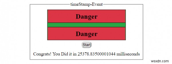 HTML DOM timeStamp 이벤트 속성 – 이벤트 발생 시간을 밀리초 단위로 확인하는 방법