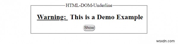 HTML DOM 밑줄(Underline) 객체 완벽 정리 – u 요소 다루기