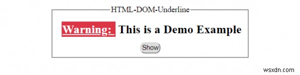 HTML DOM 밑줄(Underline) 객체 완벽 정리 – u 요소 다루기