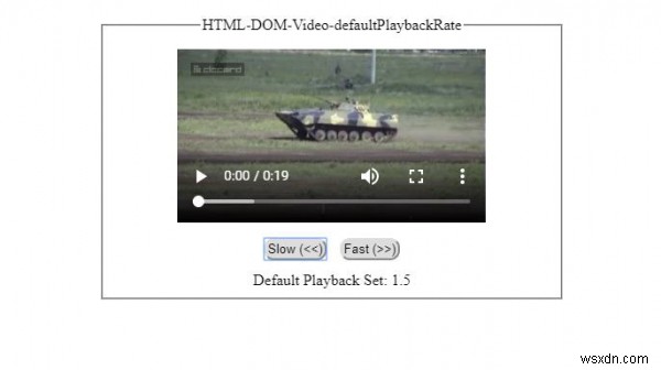 HTML DOM Video defaultPlaybackRate 속성 완벽 가이드