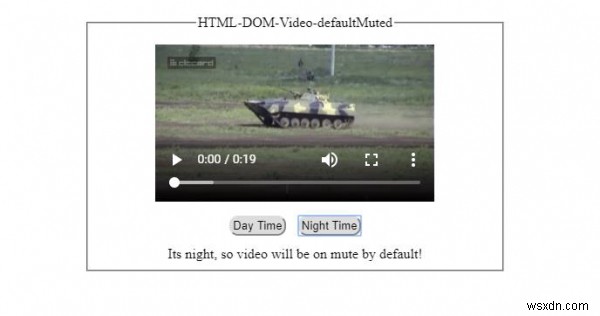 HTML DOM Video defaultMuted 속성 – 비디오 기본 음소거 설정하기