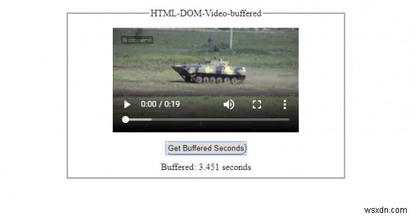 HTML DOM Video buffered 속성 – 비디오 버퍼링 범위 확인 방법