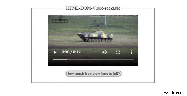 HTML DOM Video seekable 속성 – 동영상 탐색 가능 범위 확인하기