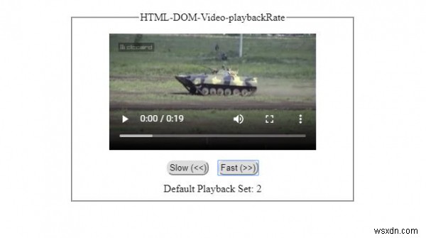 HTML DOM Video playbackRate 속성 – 미디어 재생 속도 제어 방법
