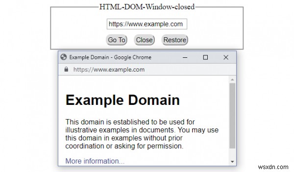 HTML DOM Window closed 속성 – 브라우저 창 닫힘 상태 확인하기