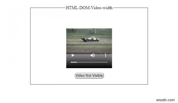 HTML DOM Video width 속성 – 미디어 너비 값 반환 및 설정 방법