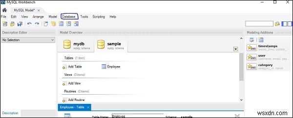 MySQL Workbench로 데이터베이스 다이어그램 자동 생성하는 방법