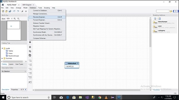 MySQL Workbench로 데이터베이스 다이어그램 자동 생성하는 방법