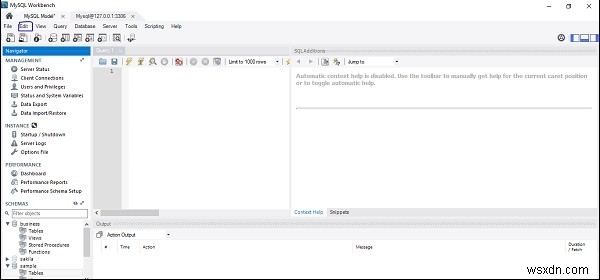 MySQL Workbench에서 데이터베이스 연결을 유지하는 방법