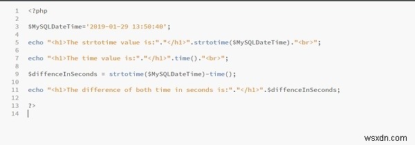 PHP에서 날짜·시간을 초로 변환하는 방법: MySQL TIME_TO_SEC() 함수의 대안