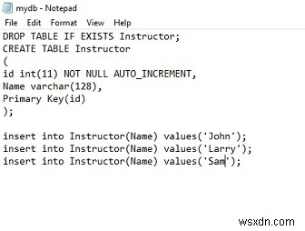 터미널에서 MySQL 데이터베이스에 SQL 파일 실행하는 방법