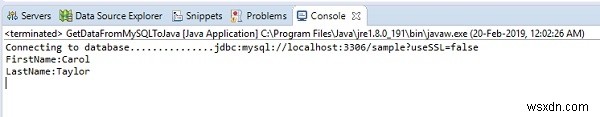 Java로 MySQL 데이터베이스 테이블의 마지막 레코드 가져오는 방법