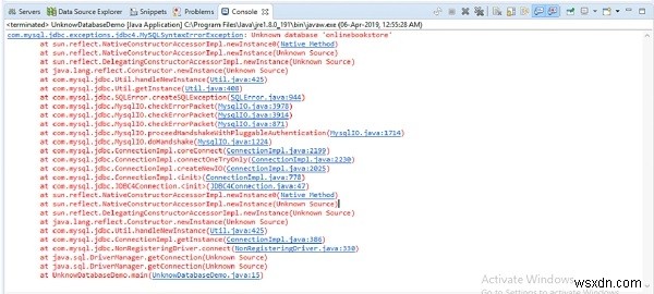 JDBC  Unknown database  오류 해결 방법 – Java와 MySQL 연결 시 원인과 대처법