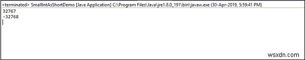 MySQL SMALLINT에 대응하는 Java 자료형은 무엇일까?