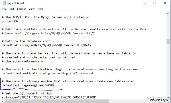 MySQL에서 InnoDB 설치 및 활성화하는 방법