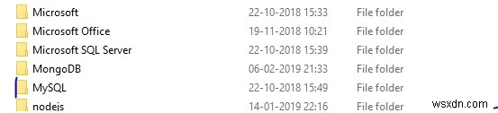 Windows OS에서 MySQL bin 디렉토리 위치 찾는 방법