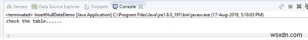 MySQL 데이터베이스에 NULL java.sql.Date 값을 삽입하는 가장 깔끔한 방법