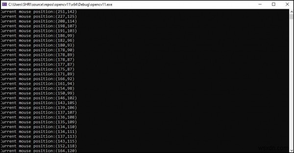 C++ OpenCV 마우스 이벤트 처리 방법 총정리