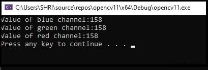 C++로 OpenCV에서 특정 픽셀 값 읽기: at() 메서드와 직접 접근 방식
