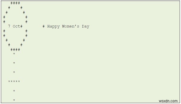 C++로 작성하는 해피 여성의 날 축하 프로그램