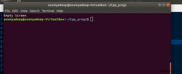 C++에서 콘솔 화면을 지우는 방법 – system() 함수와 clear 명령어