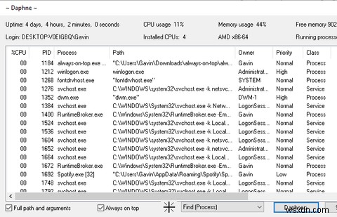 Windows 작업 관리자를 대체할 강력한 무료 대안 5가지
